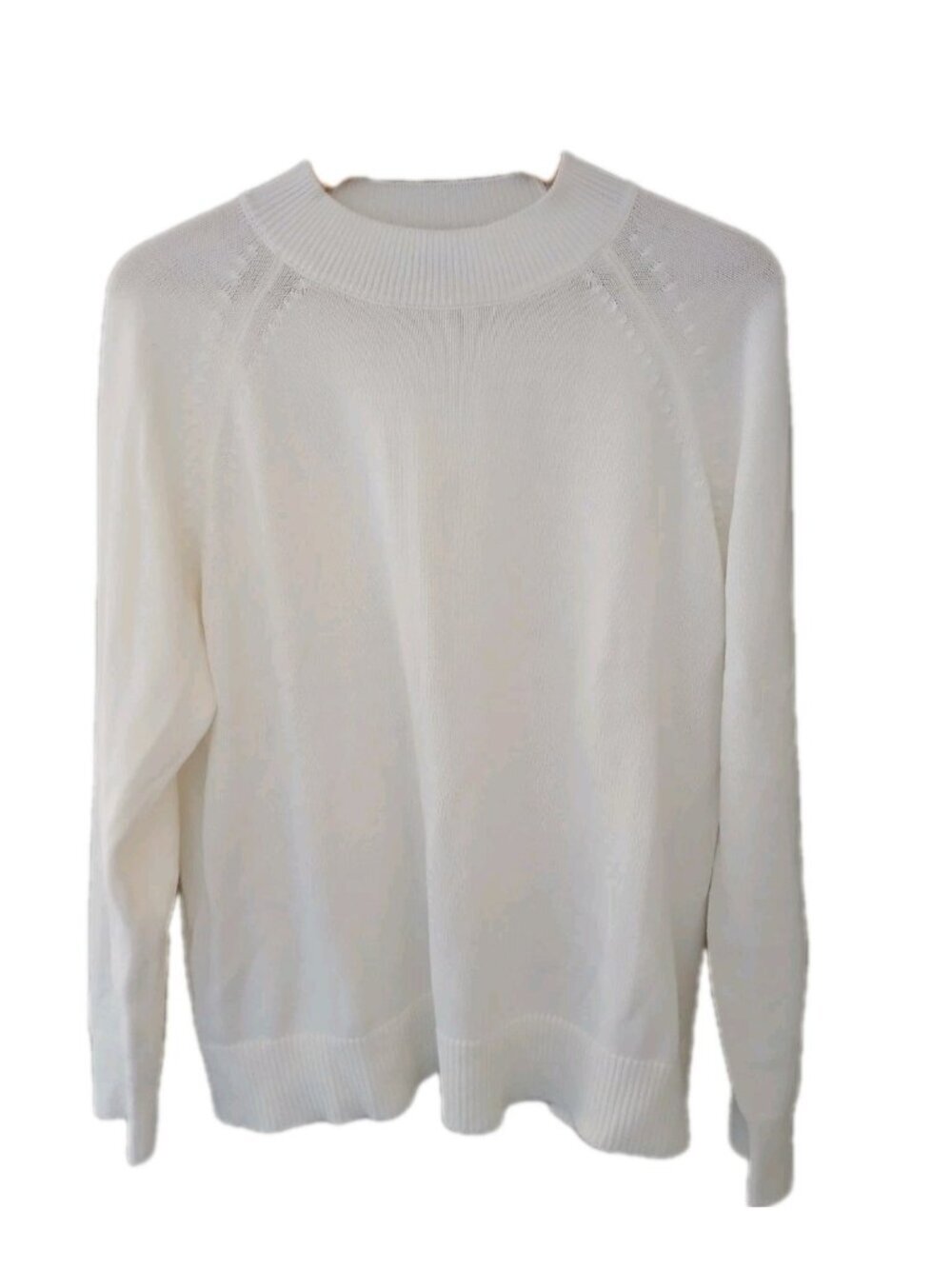 Quince Organic Cotton Mockneck Sweater